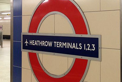Heathrow Tube Sign