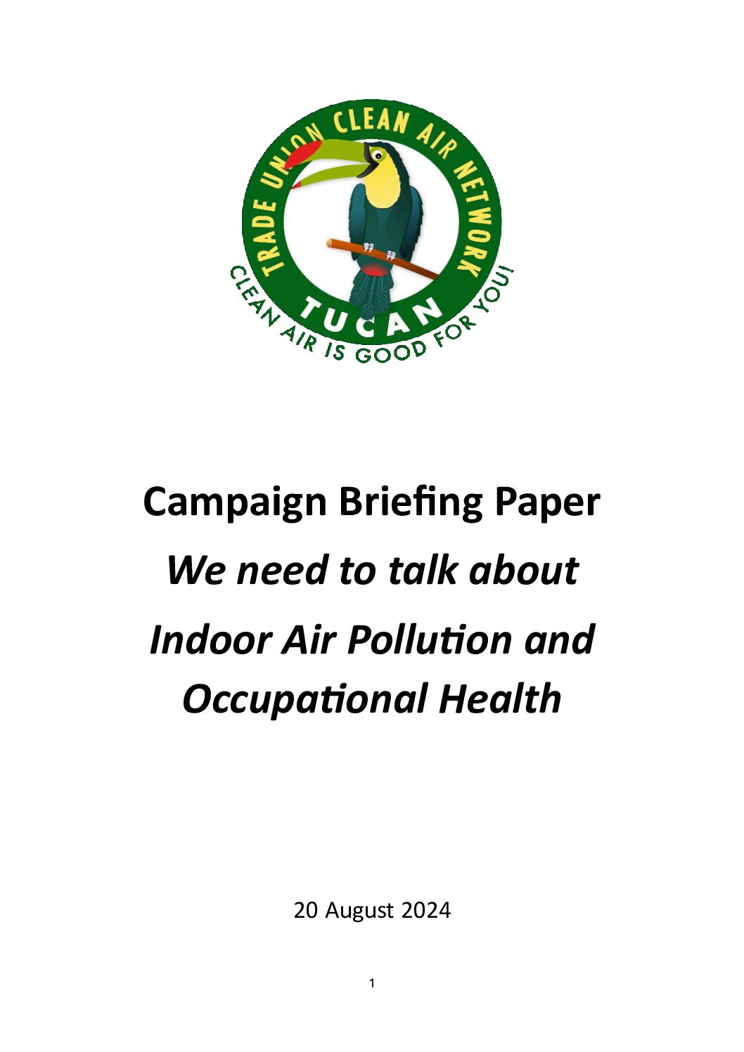 Campaign Briefing Paper