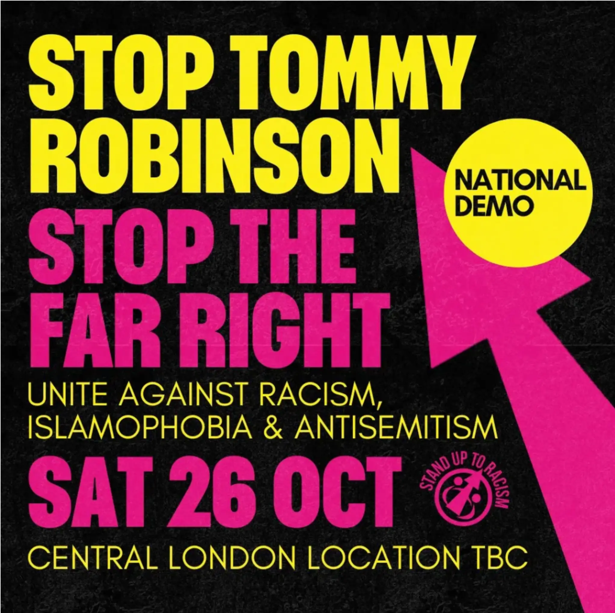 Stop Tommy Robinson