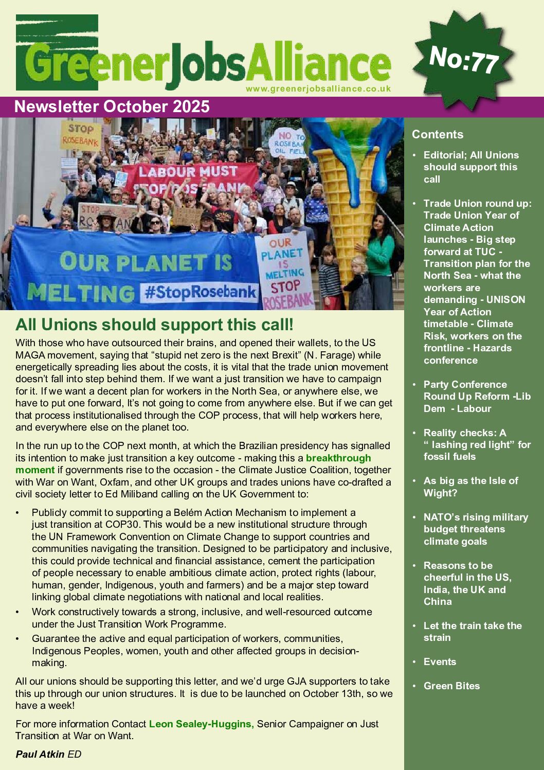 Newsletter 77