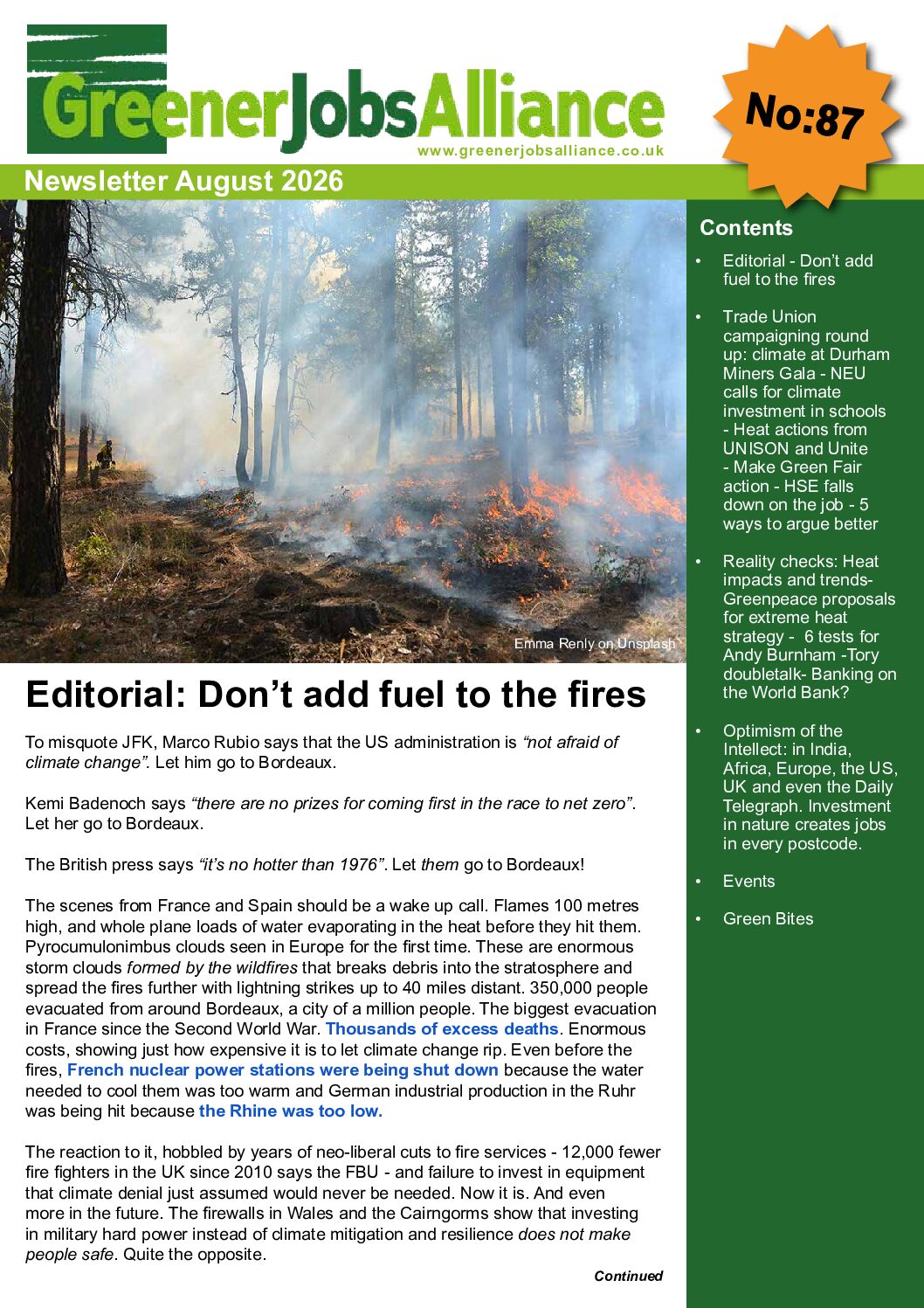Newsletter 87