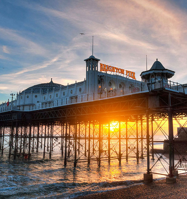 Brighton Pier bu Hert Niks on unsplash Brighton Pier bu Hert Niks on unsplash