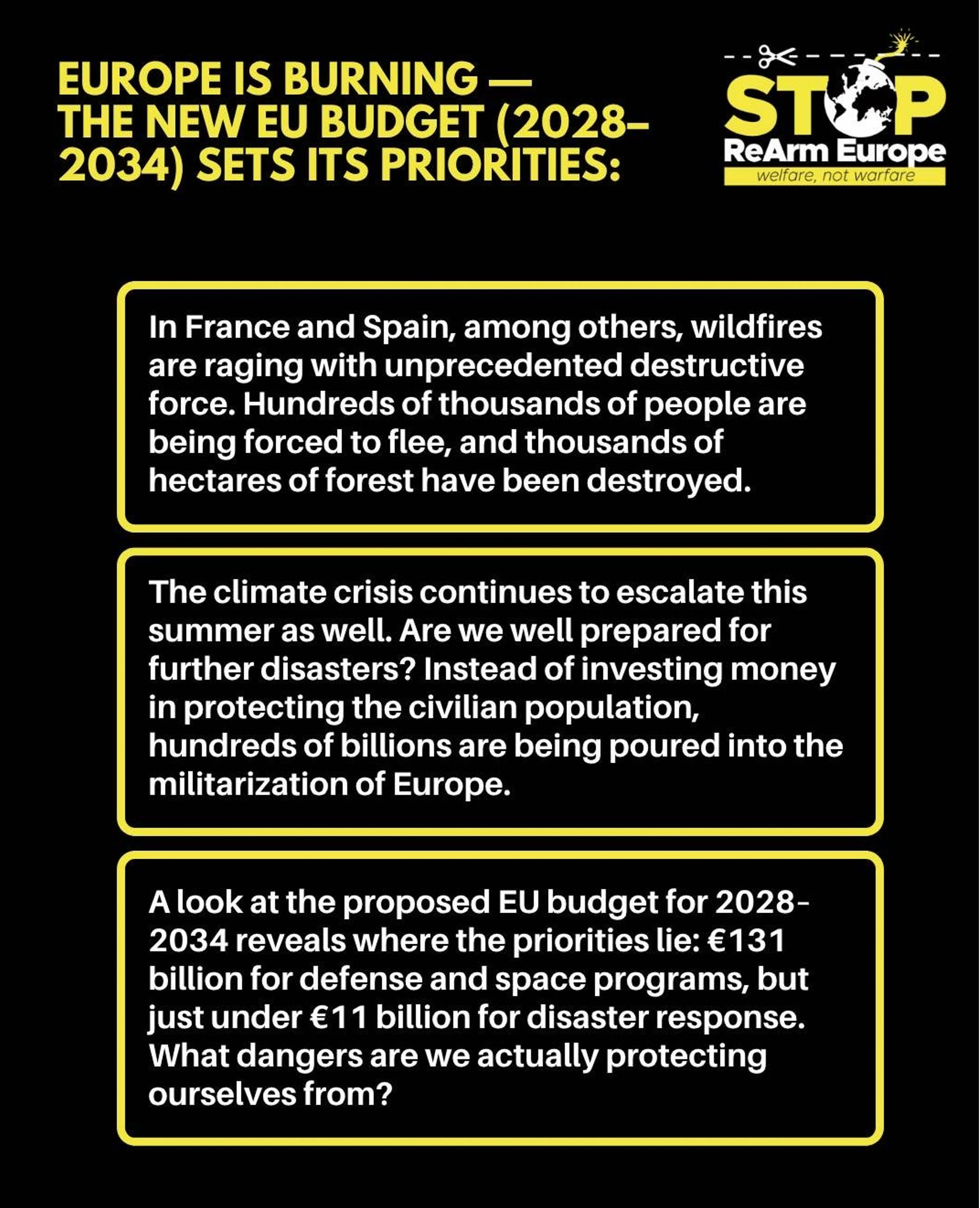 Europe is burning 2